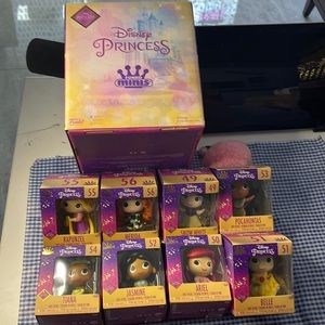 Disney princess funko  minis brand-new never used